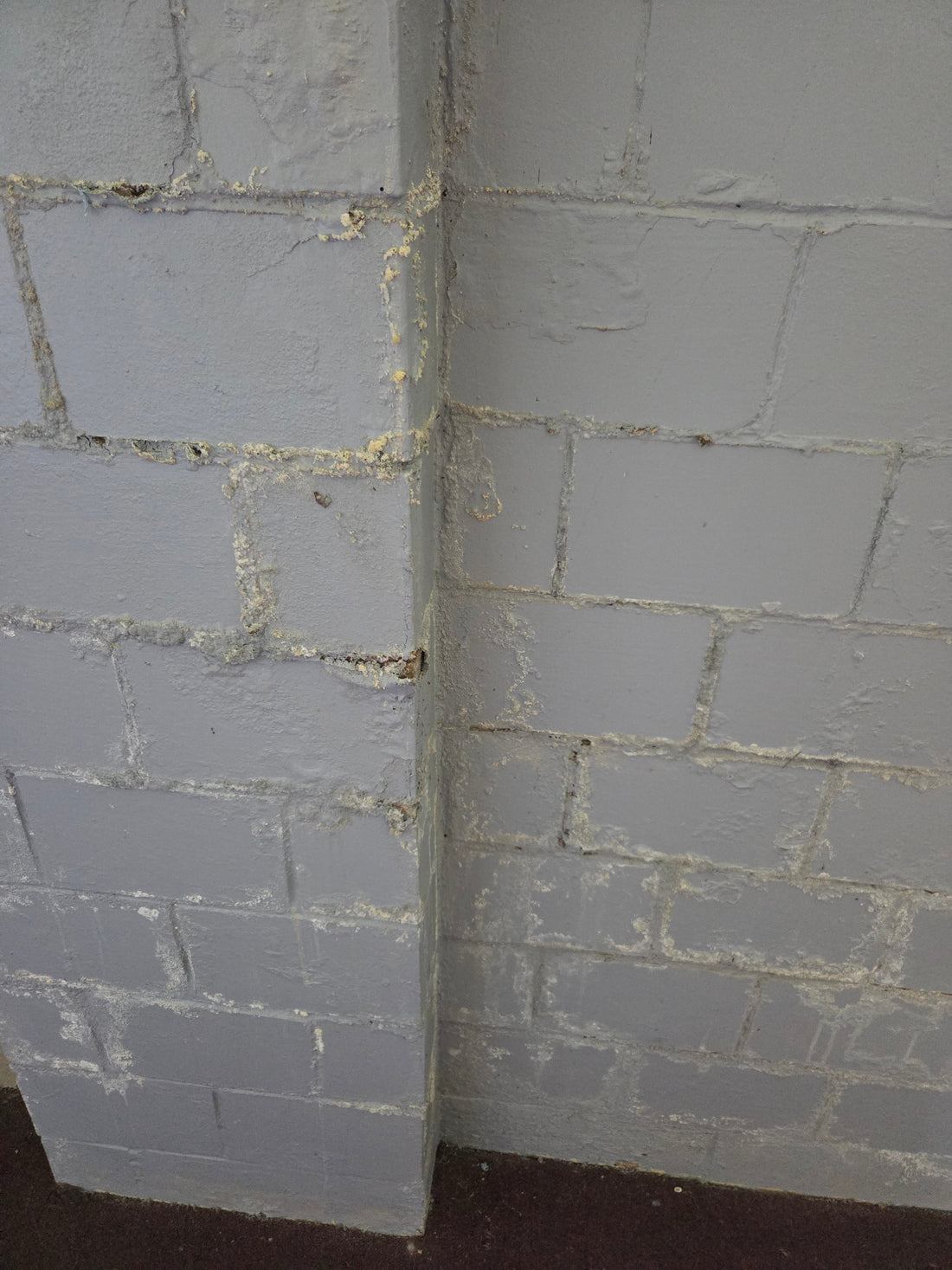 Foundational water damage