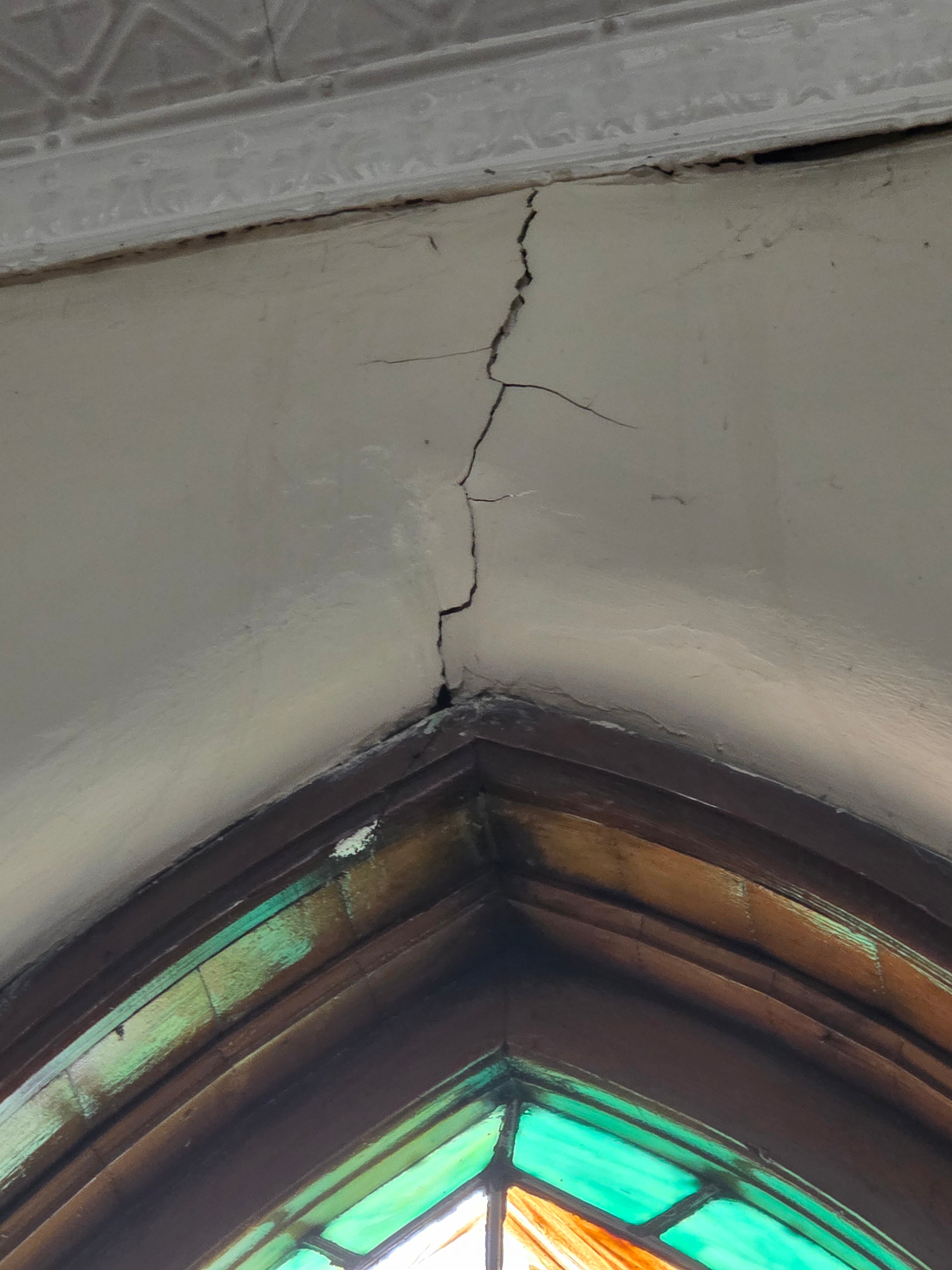 Window peak damage