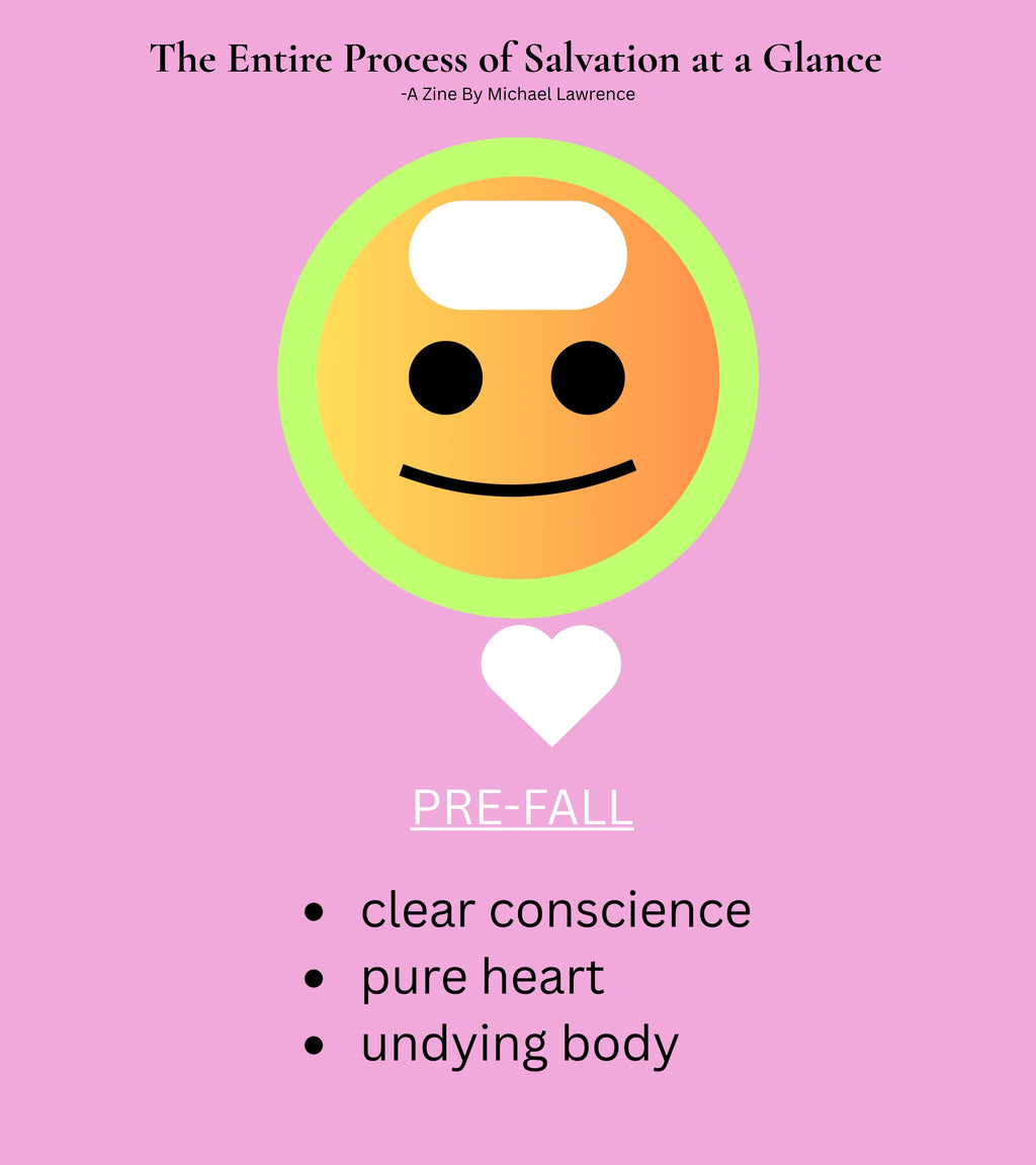 The Entire Process of Salvation in a Glance Zine (20 pack)